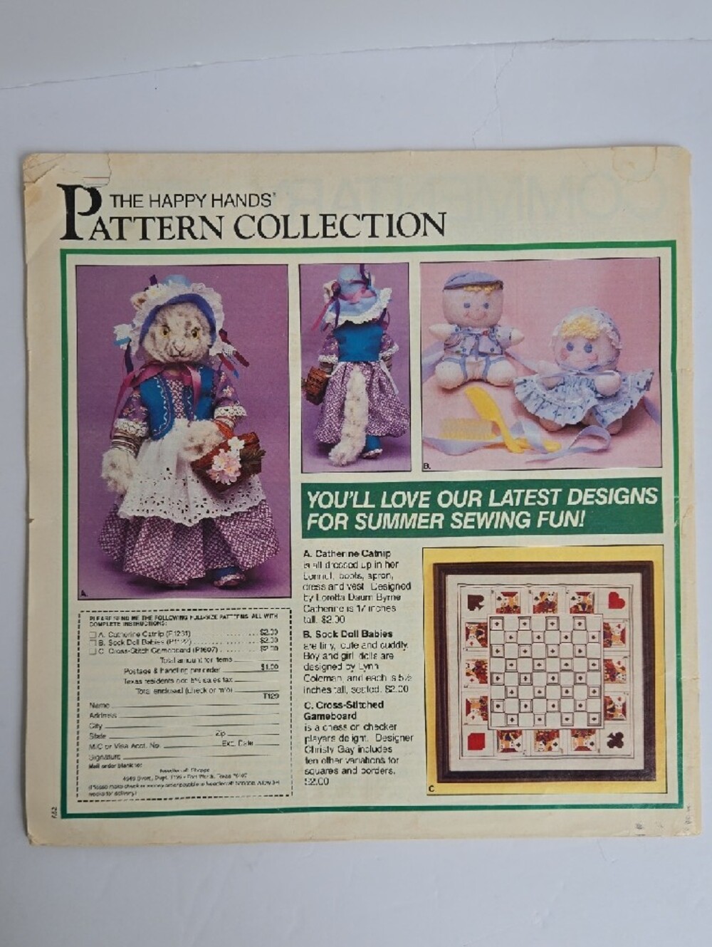 Needle & Thread Magazine May June 1985 Complete Patterns - Picture 3 of 15